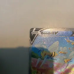 Pokemon TCG Holo BEEDRILL V 161/189 ALTERNATE F Art (Astral Radiance) ULTRA RARE - Image 2