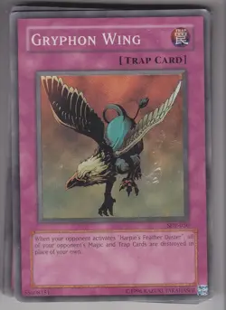 YU-GI-OH Gryphon Wing Super Rare englisch SDP-050 Greifenschwinge - Image 1