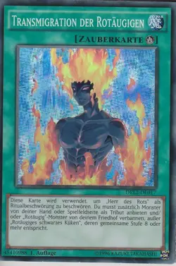 YU-GI-OH Transmigration der Rotaugigen Super Rare DRL2-DE017 - Image 1