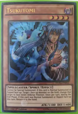 YuGiOh Tsukuyomi Ultra Rare 1st Edition DUSA-EN052 NM - Image 1