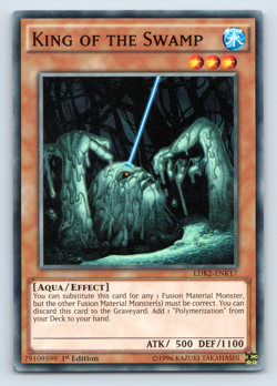 King of the Swamp - LDK2-ENK17 - Common - 1st Edition Yugioh - Image 1