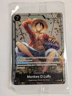 Monkey.D.Luffy (Tin Pack Set Vol. 2) P-075 One Piece Promotion Cards Sealed - Image 1