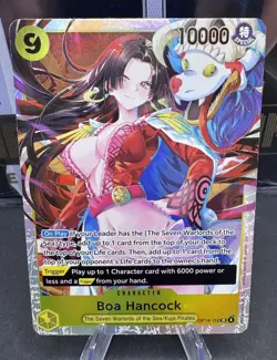 Boa Hancock OP14-112 SR The Azure Sea's Seven Foil One Piece Card Game - Image 1