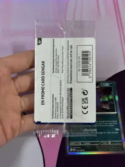 Pokemon Gengar GameStop Promo, Gegnar Holo Rare TCG Card 050/088 - New / Sealed - Image 4