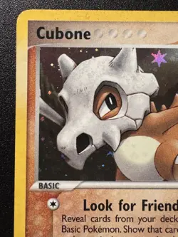 Cubone 51/109 EX Team Rocket Returns Pokemon Card Reverse Holo Foil Rare LP - Image 3