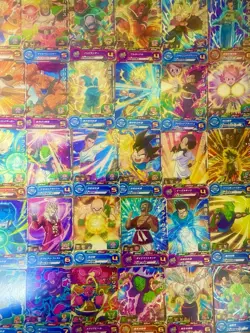 Dragon Ball Heroes Japanese Card Lot x70 | 1 Star | Common Cards | Used - Image 4