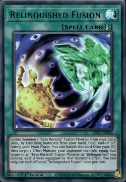 Relinquished Fusion 1st Green Ultra LDS1-EN049 Yu-Gi-Oh! - Image 1