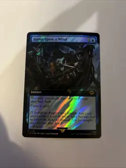 Borne Upon A Wind Extended Art Surge Foil Card #0761 MTG LP - Image 1