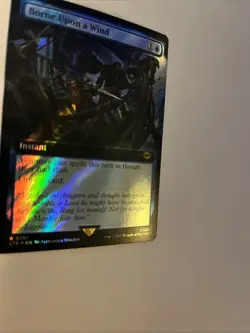 Borne Upon A Wind Extended Art Surge Foil Card #0761 MTG LP - Image 2