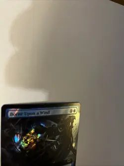 Borne Upon A Wind Extended Art Surge Foil Card #0761 MTG LP - Image 3
