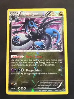 Pokemon Hydreigon 99/113 Holo Card - 2013 Set - Pokemon TCG English - Image 1