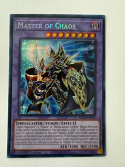 Yugioh Master Of Chaos MP23-EN018 Secret Rare 1st Edition NM - Image 1