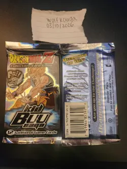 dragon ball z kid buu saga limited edition ccg 12 card pack X1 - Image 2
