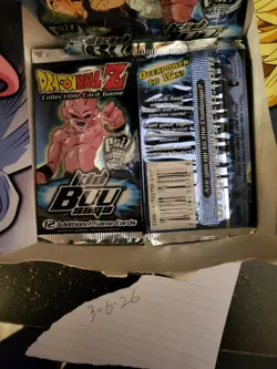 dragon ball z kid buu saga limited edition ccg 12 card pack X1 - Image 3