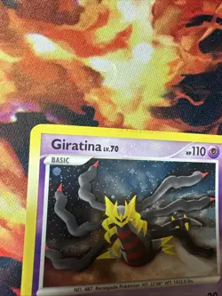 Pokemon Giratina 28/127 Holo Rare Platinum Base Set Card 2009 Deck Exclusives - Image 2