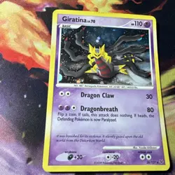 Pokemon Giratina 28/127 Holo Rare Platinum Base Set Card 2009 Deck Exclusives - Image 3