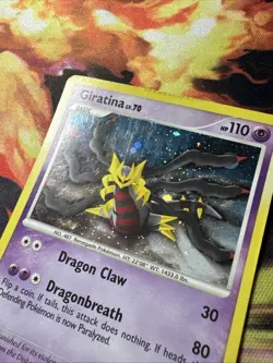 Pokemon Giratina 28/127 Holo Rare Platinum Base Set Card 2009 Deck Exclusives - Image 4