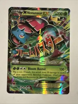 Pokemon TCG Mega-Venusaur EX Holo Ultra Rare Card 2/83 - Image 1