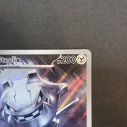 Pokemon Steelix 150/132 Me01: Mega Evolution Illustration Rare Holo Card 2025 - Image 5