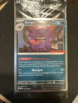 Pokemon Gengar GameStop Promo TCG Card 050/088 English 2022 “Ships In Box” - Image 1