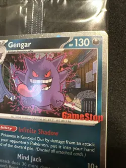 Pokemon Gengar GameStop Promo TCG Card 050/088 English 2022 “Ships In Box” - Image 4