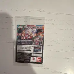 Bandai Monkey.D.Luffy US Voyage Promo Foil Leader Full Art One Piece CCG Card - Image 2