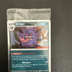 Pokemon Gengar GameStop Promo TCG Card 050/088 English 2026 -Sealed. Fast Ship - Image 2