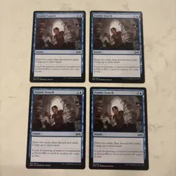 Magic the Gathering MTG Frantic Search Play Set Of 4 Cards - Image 1