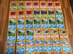 115 Vintage WOTC Pokemon Card Joblot Bundle Collection Bulk Fossil inc Holo Foil - Image 3