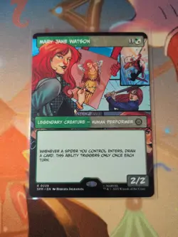Mary Jane Watson (Borderless) #229 (NM) Spider-Man SPM Magic MTG - Image 1