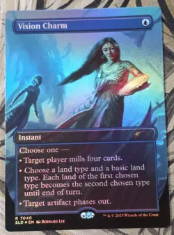 1x FOIL Vision Charm MTG SLD Dandan Secret Lair NM - Image 1