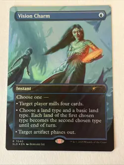 MTG Vision Charm - 7040 Foil Secret Lair Drop Magic The Gathering NM - Image 1