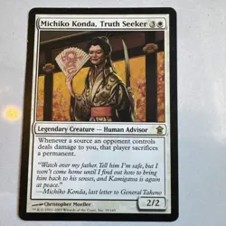 Michiko Konda, Truth Seeker Saviors of Kamigawa Regular LP - Image 1