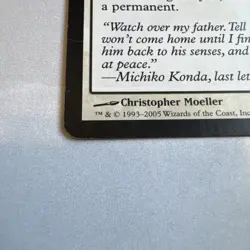 Michiko Konda, Truth Seeker Saviors of Kamigawa Regular LP - Image 2