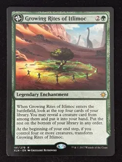 1x MTG Growing Rites of Itlimoc - Ixalan (XLN) #191 - Magic the Gathering - Image 1