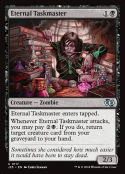 MTG Eternal Taskmaster ** Foundations Jumpstart ** English (NM) - Image 1