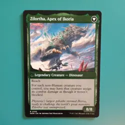 MTG Invasion of Ikoria Zilortha, Apex of Ikoria NM-Mint March of the Machine - Image 1