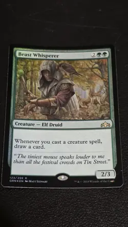 Beast Whisperer Guilds of Ravnica Foil NM - Image 1