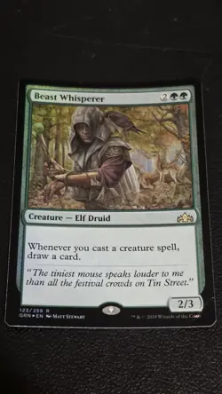 Beast Whisperer Guilds of Ravnica Foil NM - Image 3