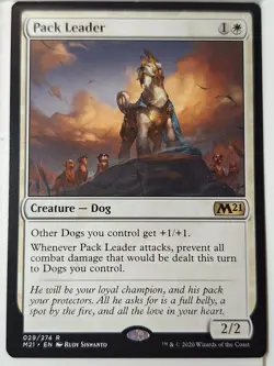 Pack Leader - Magic 2021 Core Set M21 - Magic the Gathering MTG Nice! - Image 1