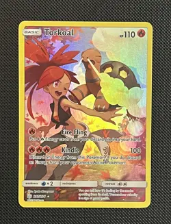 Torkoal 237/236 SM - Cosmic Eclipse Secret Rare Pokemon Card - Image 1