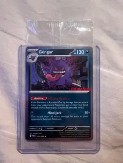 Pokemon Gengar GameStop Promo TCG Card 050/088 NEW/SEALED - Image 1