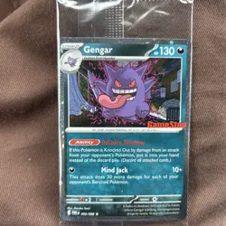 Pokemon GameStop Stamped Exclusive Gengar Promo Sealed 050/088 - Image 1