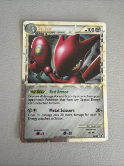 Pokemon TCG Scizor Prime 84/90 Undaunted Holo Rare Card NM - Free Shipping - Image 1
