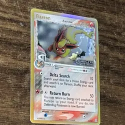 Flareon 5/113 REVERSE Holo STAMPED Delta Species Pokemon Card NEAR MINT!!!!!!!!! - Image 5