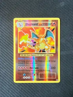 Charizard - 11/108 - Holo Rare - Reverse Holo LP, English Pokemon Evolutions - Image 1