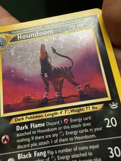 Pokemon Houndoom 08/64 Neo Revelation Holo Rare 70 HP Stage 1 English - Image 5