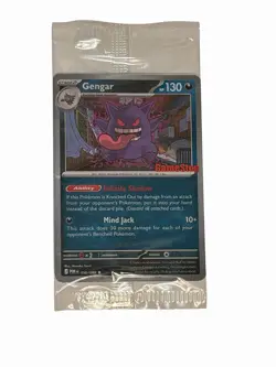 Gengar 050/088 Pokemon TCG GameStop Promo - SEALED - Image 1