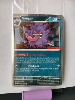 Pokemon TCG Gengar 050/088 Perfect Order GAMESTOP PROMO Mint/ Sealed - Image 1