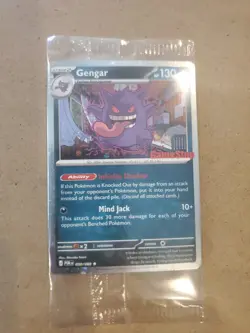 Pokemon GENGAR 050/088 GameStop Promo Stamped (SEALED) Ships Fast - Image 1